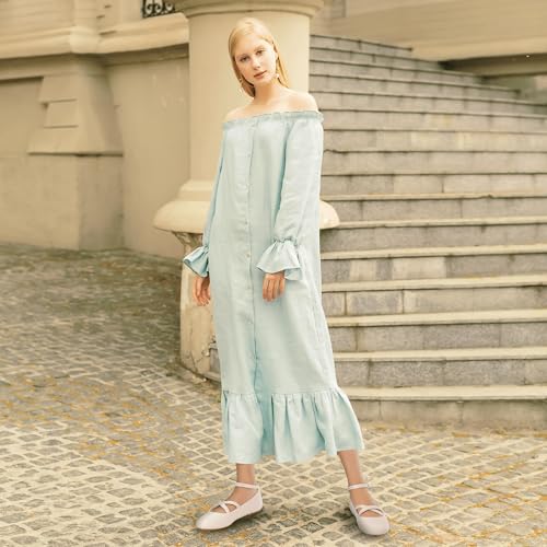 Mofri ShowHow Womens Mary Jane Flats Round Toe Mary Jane Shoes Ankle Strap Ballet Flats Shoes Wedding Casual Office Dress Shoes2