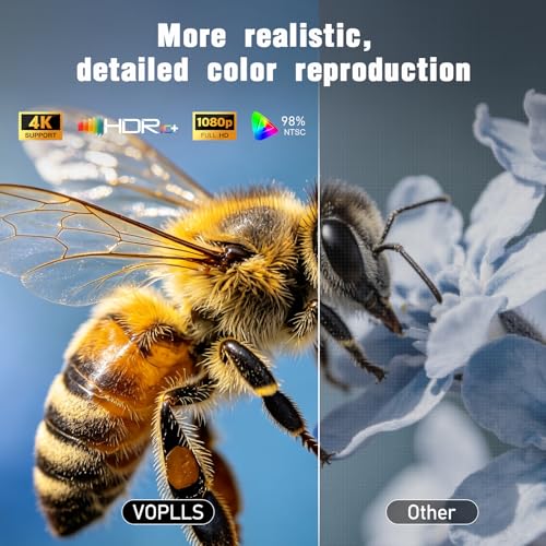 Image of [4300 ANSI & Officially-Licensed APP] 4K Projector with WiFi and Bluetooth, Auto Focus Keystone Smart Projector, Outdoor Projector with Adjustable Stand for Home Bedroom
