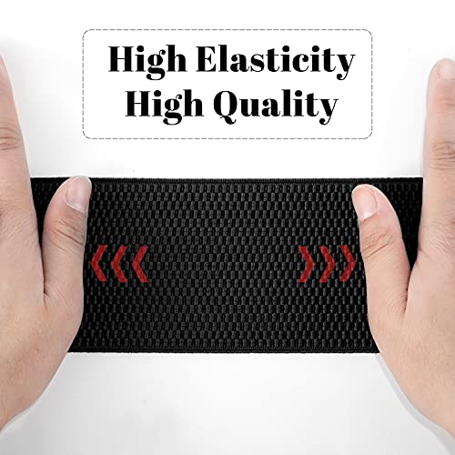 Stretchy Belt for Women 3 Pieces Elastic Snap Belt White Red Black Women Belts for Dresses Vintage Cinch Belt Elastic Waist Belt Women's Snap-button Waistband for Daily Dress Coat Costume Supplies3