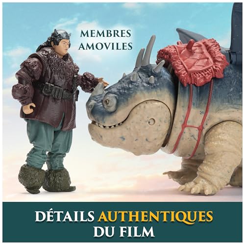 FIGURINE DRAGON SONORE 25 CM KROKMOU Dragons Movie - vue 9