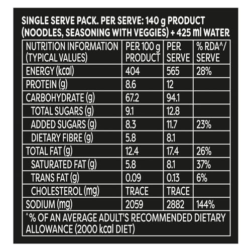 Image of Knorr Korean Meal Pot- Spicy Jjajangmyeon Ramen Noodles | Korean Noodles | Microwave only| Vegetarian| 140 gm l Pack of 1