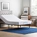 LUCID L100 Adjustable Bed Base Steel Frame - 5 Minute Assembly - Head and Foot Incline - Wired Remote Control - Full