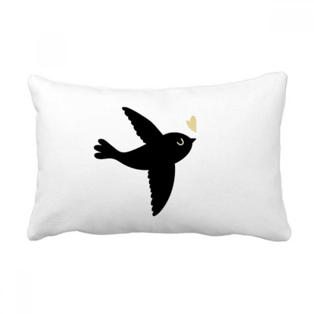 Coussin Lombaire Amoureux des Oiseaux avec insert ergonomique pour soulager le dos