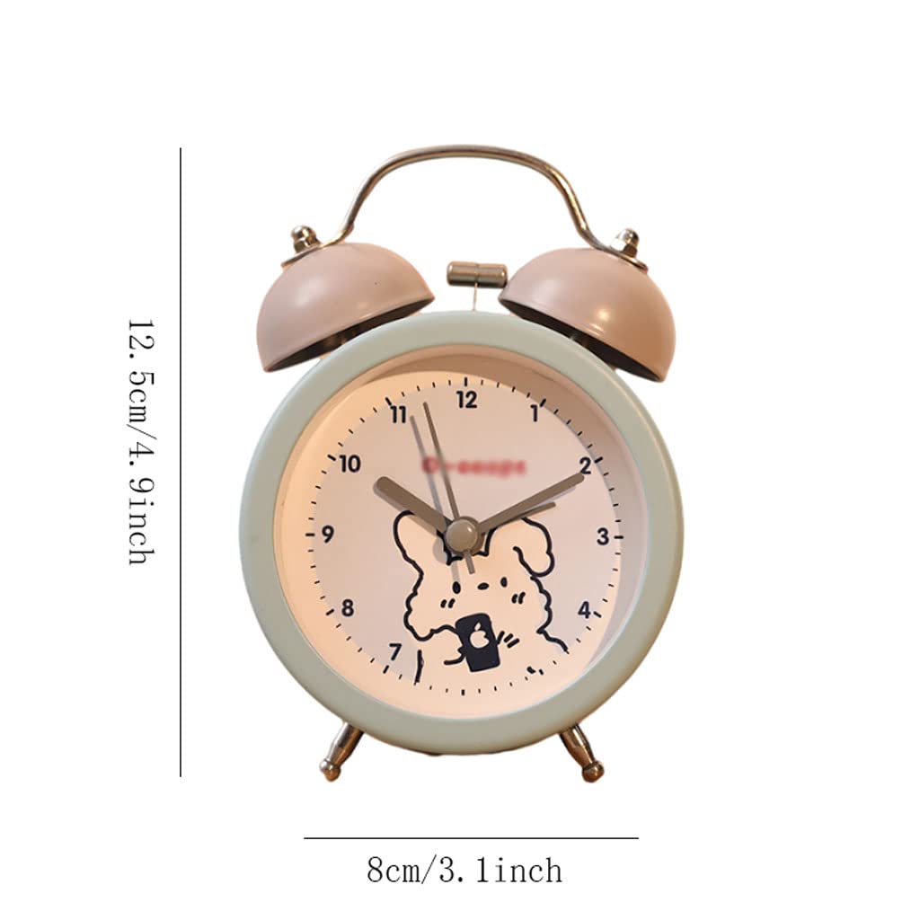 Amazon.co.jp: ミニ目覚まし時計、かわいいクマの文字盤パターン
