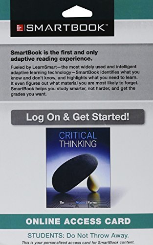 SmartBook Access Card for Critical Thinking