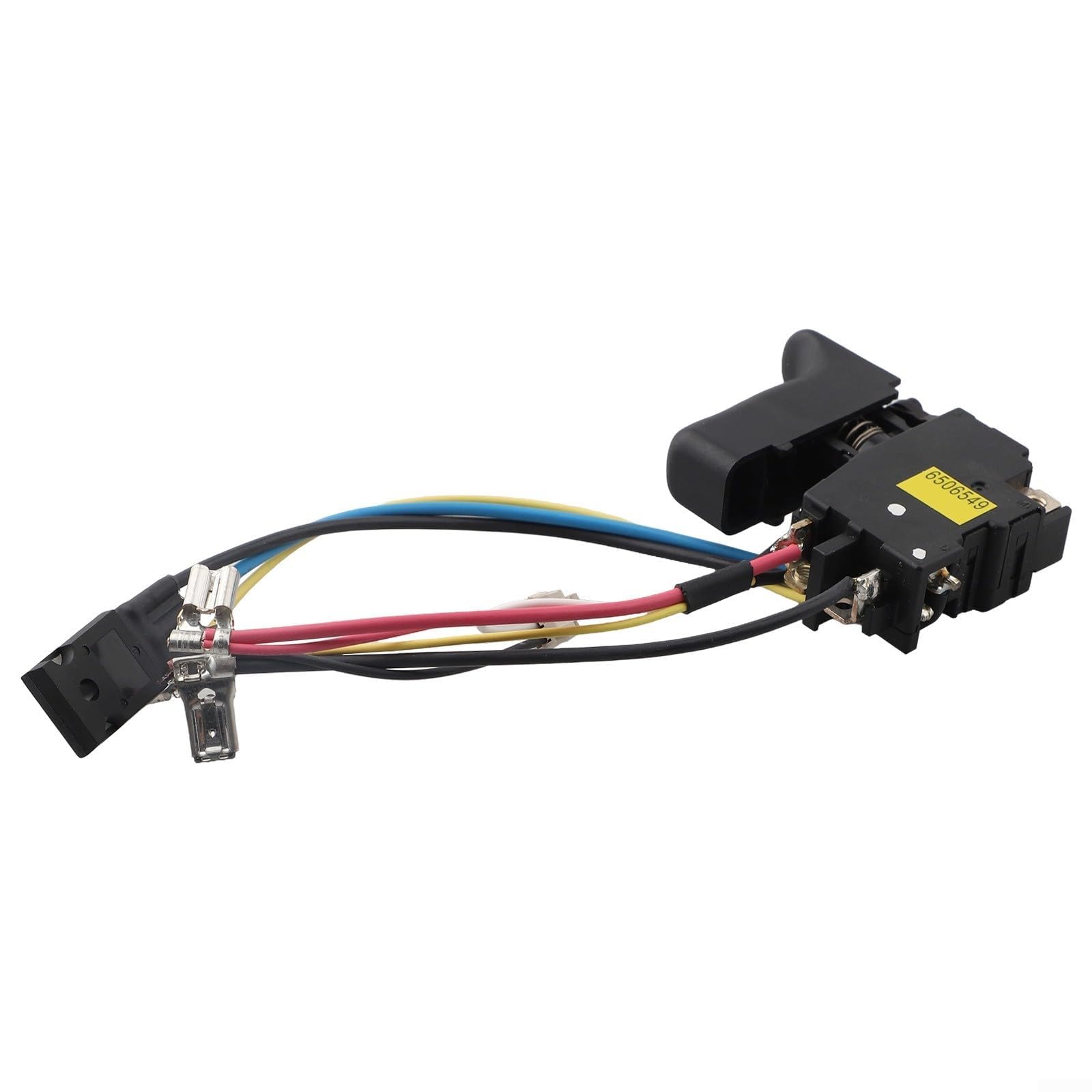 Interruptor de repuesto 6506549 638882-6 para taladro percutor inalámbrico BHR162 BHR202 DHR202 de 18 V, construcción de plástico para un control fiable del gatillo en reparaciones de herramientas