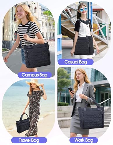 Bolso Tote Acolchado Compatible con Stanley Cup para Mujer miniatura 2