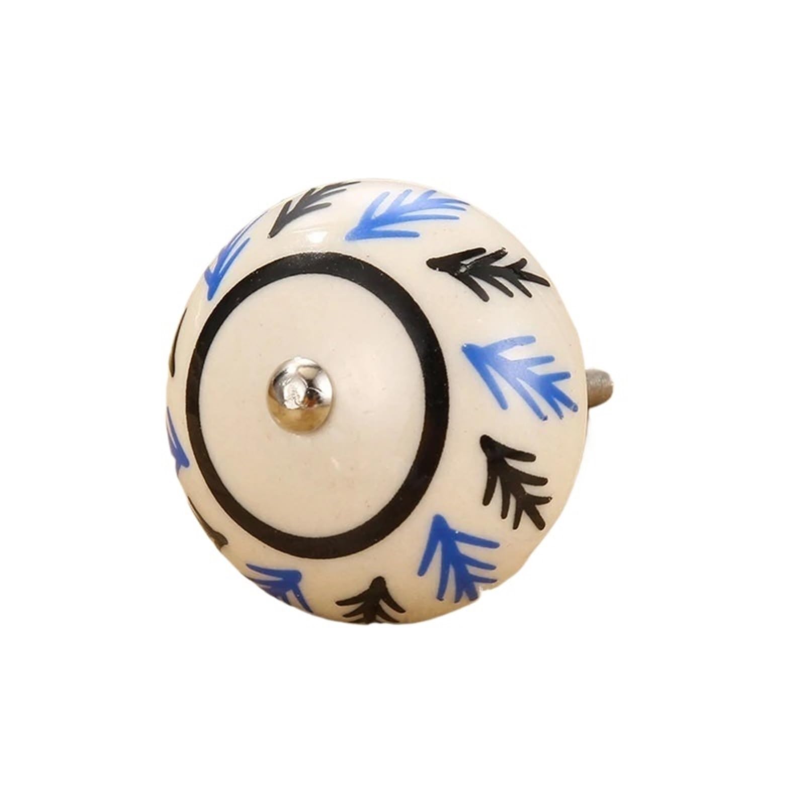 Kifsdlf Color15 1Pcs Multicolor Ceramic Knobs Antique Floral Drawer Handle Pull Door Knobhot For Cupboard Wardrobes Furniture(Color15)