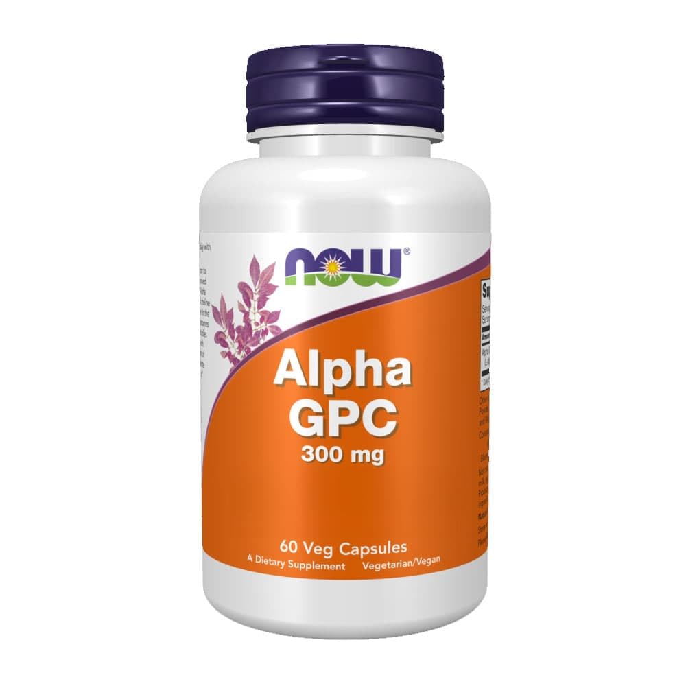 Amazon.com: NOW Foods - Alpha GPC 300 mg. - 60 Vegetable Capsule(s