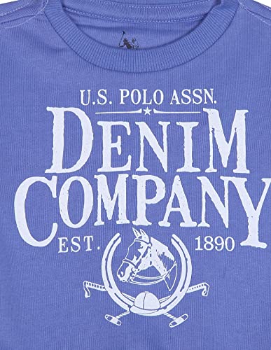 Image of U.S. POLO ASSN. UKSWSON0130 FS Round NCK SWS, ES Sweatshirts LT. Purple