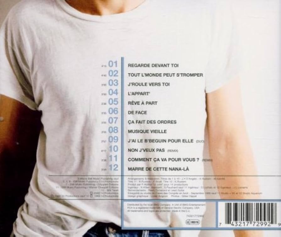 De face: Bruel, Patrick: Amazon.fr: CD et Vinyles}