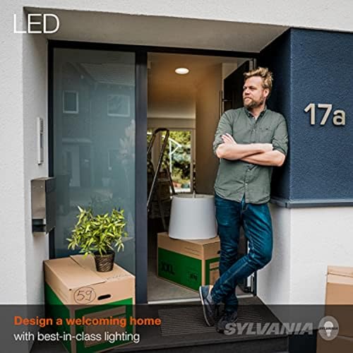 Image of Sylvania LED Flood BR30 Light Bulb, 65W Equivalent Efficient 9W, Medium Base, Dimmable, 2700K, Soft White - 1 Pack (40460)