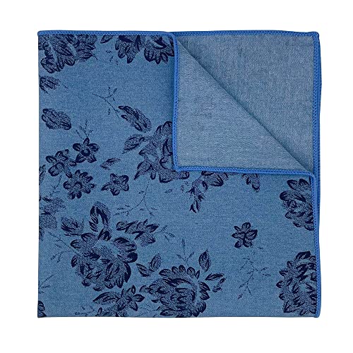 Image of Kebocis Men's Floral Pocket Square Handkerchief for Men