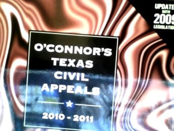 Paperback OConnors Texas Civil Appeals 2010 Book