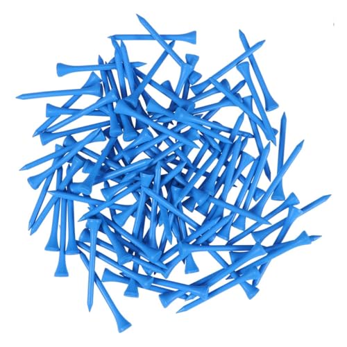 100pcs Golf Tees Wooden Sustainable Durable Driver Tees Long Golf Tees Reduced Friction for Men and Women 83 mm - Image 2