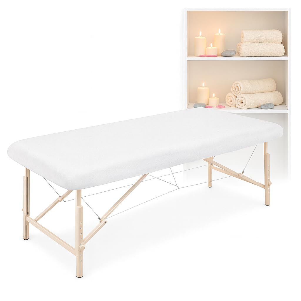 Sábanas Desechables 80x210cm - 20u - Camilla Masaje Plegable - Sabanas Blancas - Camilla Tattoo - Camilla Estetica - Sabanas Desechables Masaje - Sábanas Camillas Masaje - Sabana Desechable - Estetica
