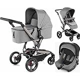 Respaldo graduable Jané - Coche de paseo trío rider + strata + micro gris