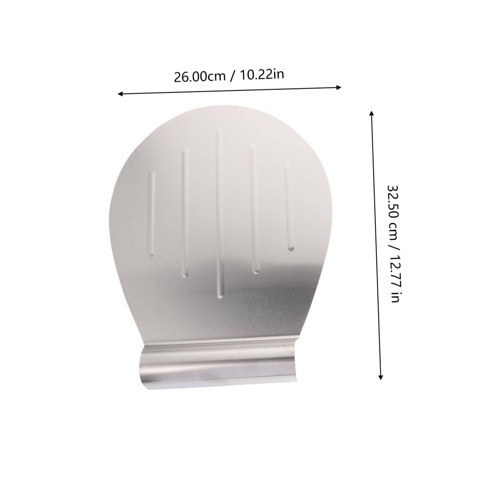 KICHOUSE Pizza Baking Set 4pc Stainless Steel Spatula Paddle Non-stick Pizza Peel Cake Transfer Shovel for Pies Tarts Cookies