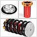 DNA MOTORING Coilover Suspension Kit Sleeves Compatible with 88-00 Civic / 93-97 Civic Del Sol / 88-91 CRX / 90-01 Integra, COIL-HC88-T11-BK