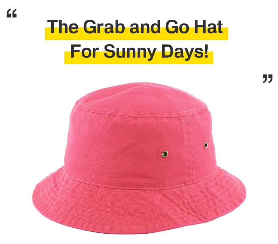 Image of KBETHOS 100% Cotton Washed Bucket Hat