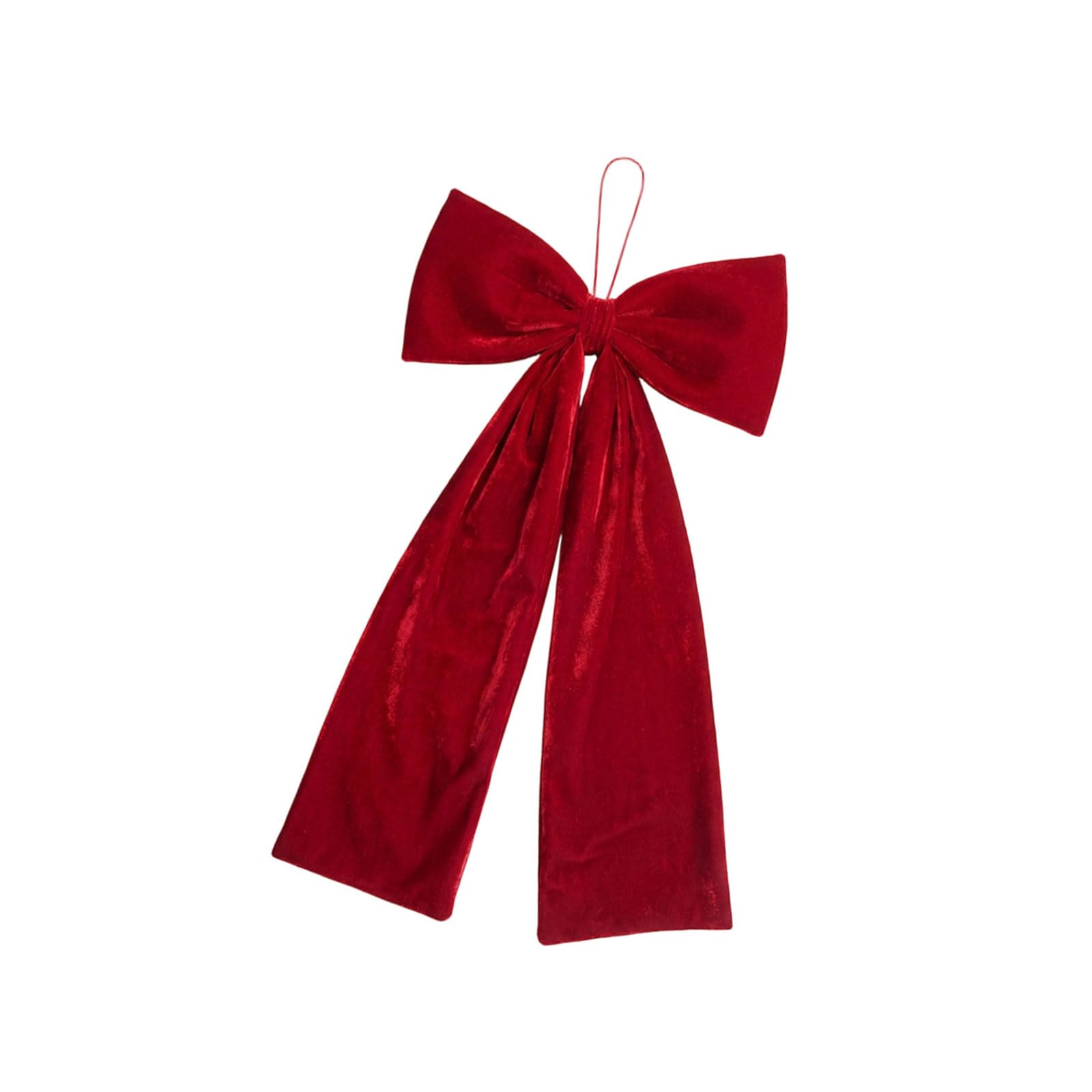 Tsophreniq Large Luxurious Velvety Ribbon Bowknot Wrapping Bowknot For Christmas Wreaths And Festive Home Decor Celebratory Velvety Ribbon