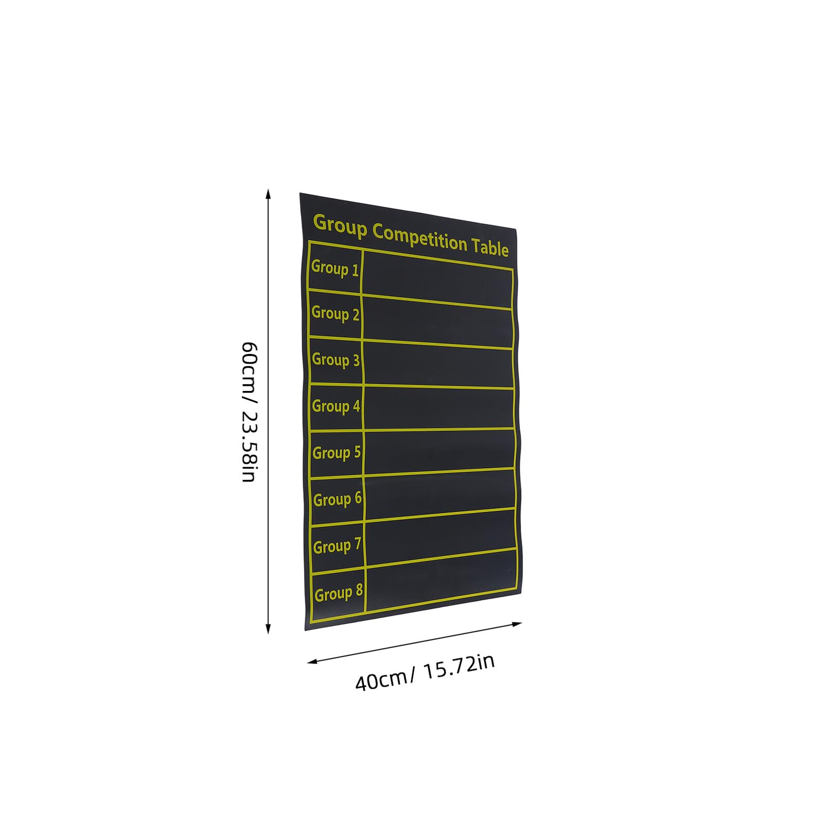 HAPINARY Cuadro Magnético para Gestión de Grupos Pequeños Imanes Numéricos Deportivos, Tamaño 40×60 CM, Organizador Flexible para Profesores, Material Escolar y Herramienta Educativa para