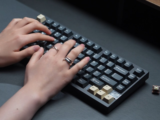 Amazon | YUNZII AL75 PRO 80キー ゲーミングキーボード