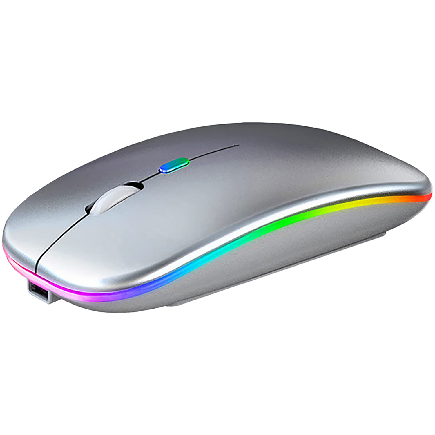 Amazon.in: Buy WREANU Wireless Mouse Bluetooth Mouse Rechargeable LED ...