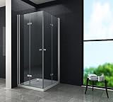 Douchecabine CLAP 90 x 90 x 180 cm helder glas