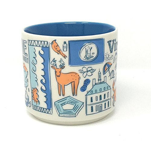 Taza Starbucks Been There Series 14 onzas Azul miniatura 3