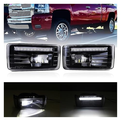 Feux antibrouillard à LED finition premium optique durable Silverado 2500HD - 2