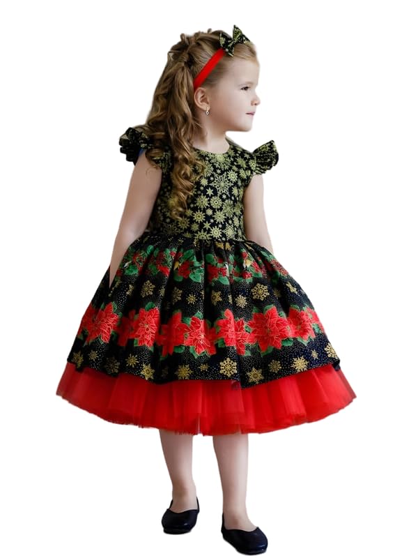 Niren Enterprise Multipatteren Baby Girl's Knee Length Frocks with Digital Prints
