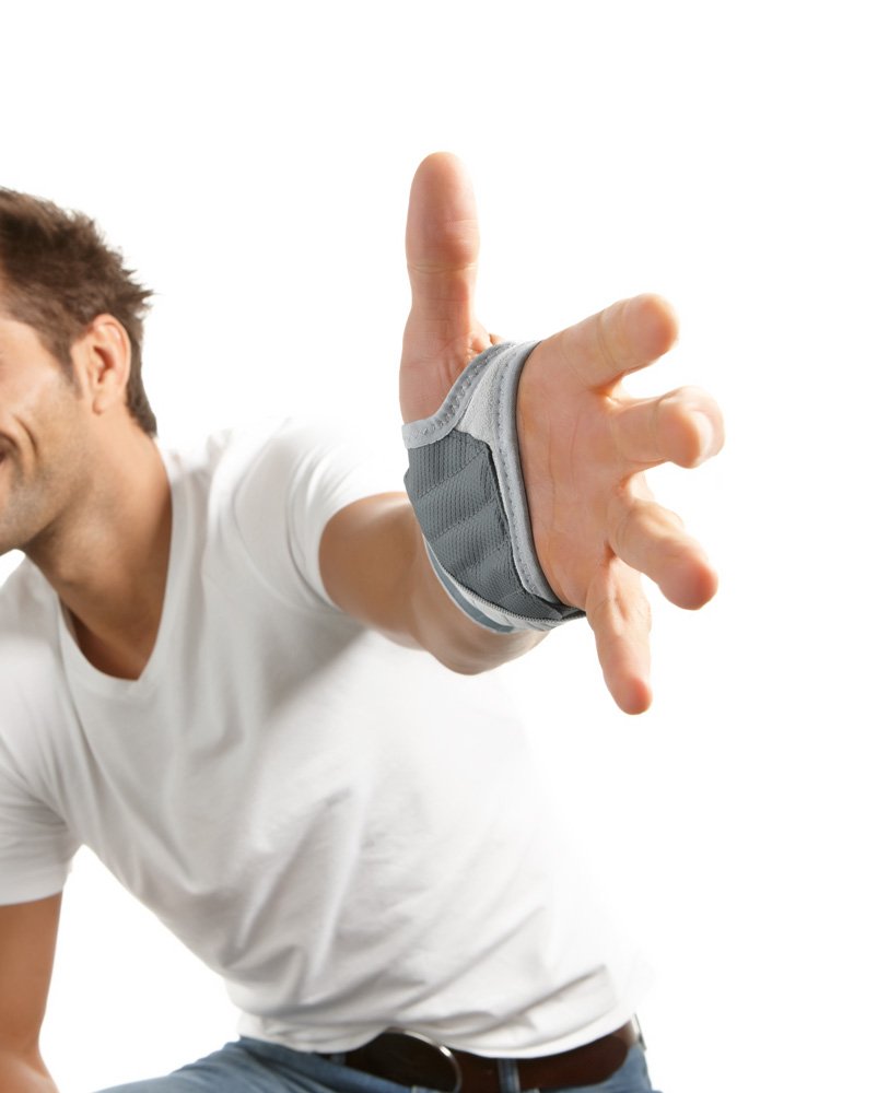 PUSH Med Wrist Brace – Sleek Wrist Support with Maximum Immobilization Commonly Used as a Carpal Tunnel Night Splint for Sleeping (Left Size 3)