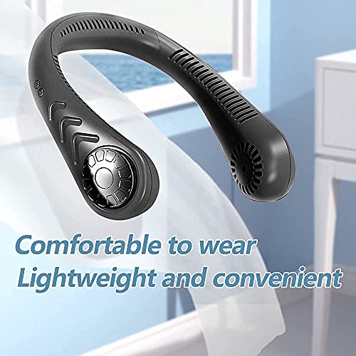 Hals Ventilator Draagbare Hangende Hals Ventilator, Koeling Neckband Fan, oplaadbare wearable nekventilator Bladeless… - Image 7