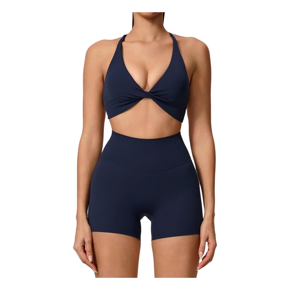 Abbigliamento Yoga Donna Reggiseno Sportivo da con Spalline Incrociate, Yoga, Corsa E Fitness, Set Ad Asciugatura Rapida-c-l