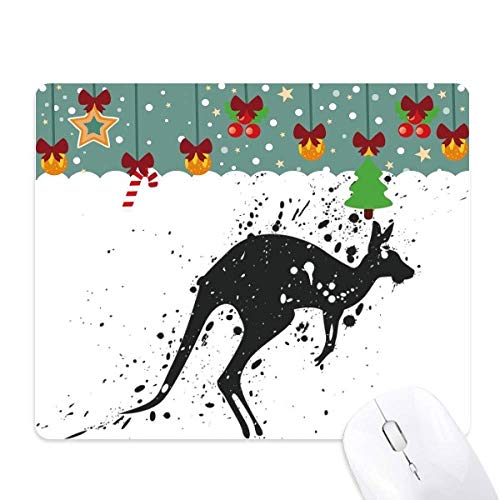 Tapis de souris kangourou de Noël, le cadeau idéal pour les voyageurs