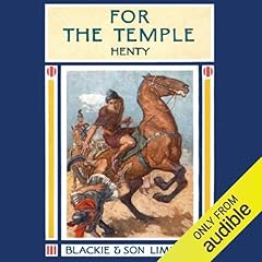 For the Temple Audiolibro Por G. A. Henty arte de portada