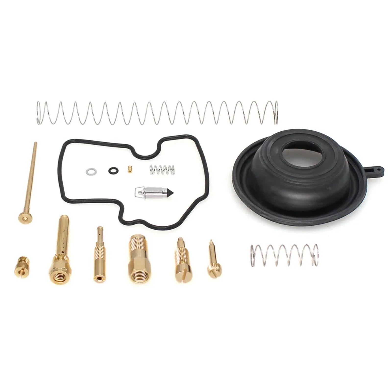 Kit Carburador Repuesto Kit Reparación Carburador Motocicleta, Juego Reconstrucción Carburador, Junta De Diafragma Vacío Compatible Con Para Prairie 650 KVF650 ATV 2002 2003