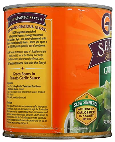 Glory Foods String Beans, 27 oz - Image 6