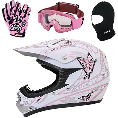 Zorax ZOR-X18 Children Motocross Helmet Set Cover