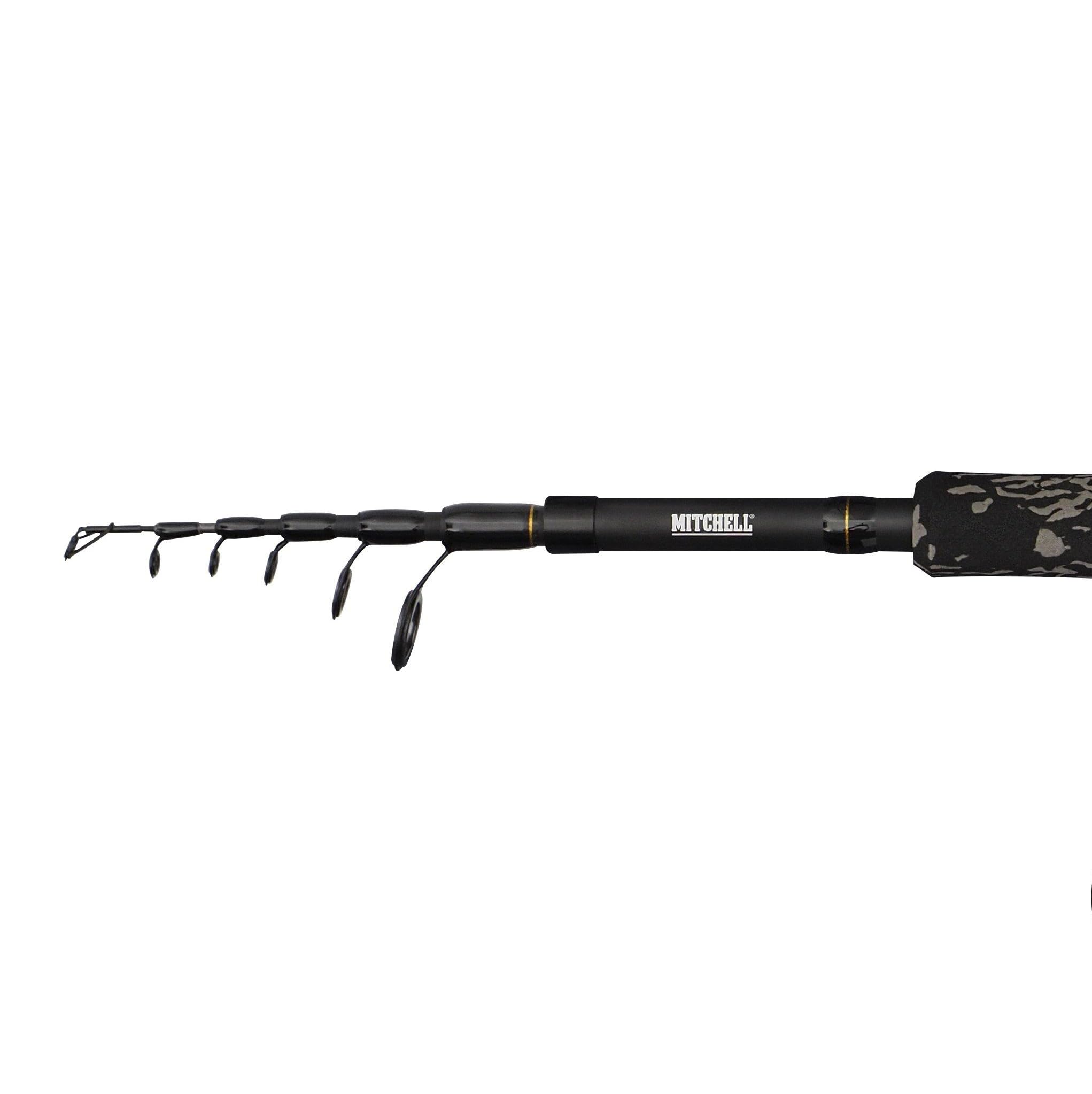 Mitchell Tanager G2 Telespin Combo | Ensemble Canne à pêche télescopique Portable et Moulinet pour la pêche en Eau Douce | Débutants et intermédiaires | Plusieurs Options Disponibles