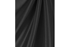 Black Taffeta Fabric by The Yard: Get the Perfect Drape for Weddings, Prom and More!