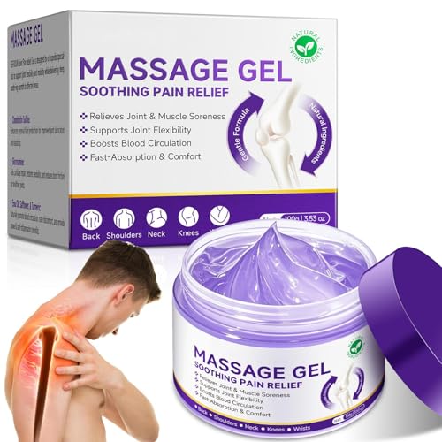 Dfstvup Gel Articular - Cremas Calmantes Para Muscular,Pomada No Grasa Rápido Corporal Para Manos Piernas Cuello Zona Lumbar