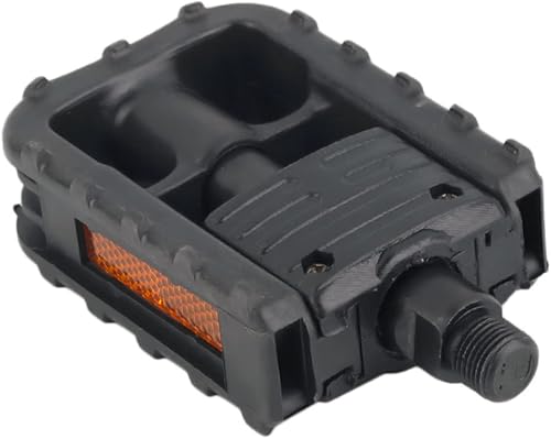 Miniatura 8 de 2 pedales de montaña plegables universales con plataforma plana, diseño de plástico para bicicletas de adultos, ligeros y fáciles de usar