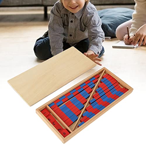 Juguete matemático de madera con tablero de clavijas numéricas para niños 3