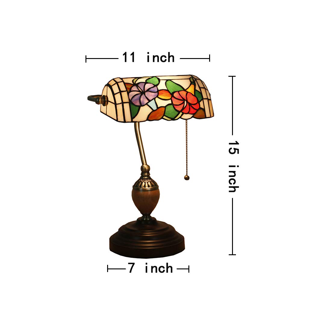 Amazon.co.jp : スタイル テーブルランプ ヴィンテージ フラワー
