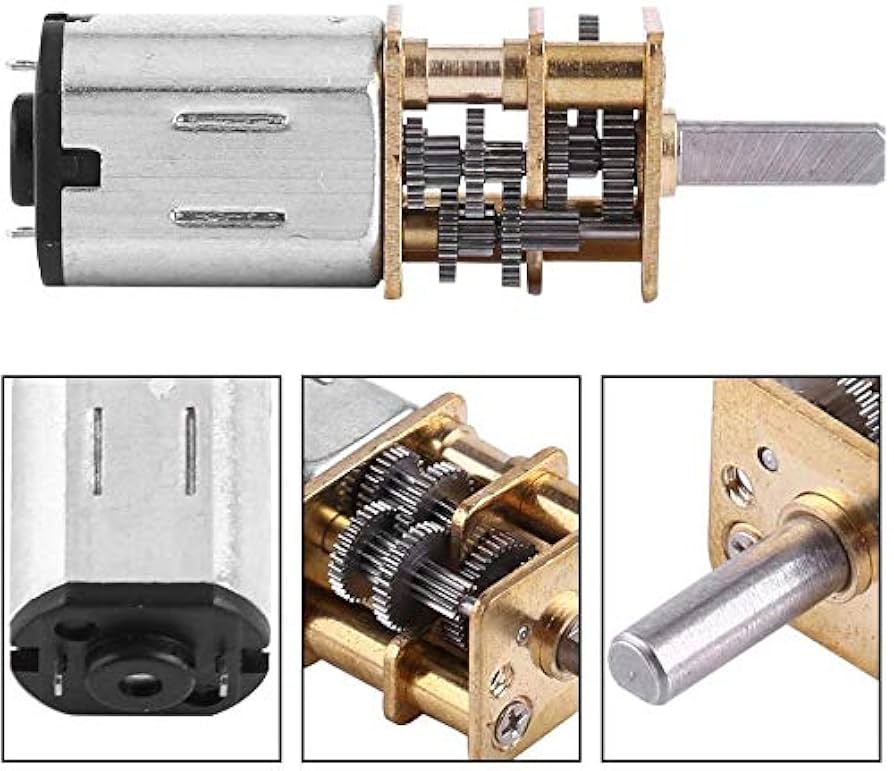 Amazon.co.jp: TOPINCN DCギヤモータ 減速モータ DC 6V ギア