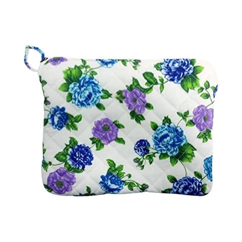 Tablet/Ipad/Ipad mini pouch/sleeve case bag cover 28cm x 23cm - Floral Cover