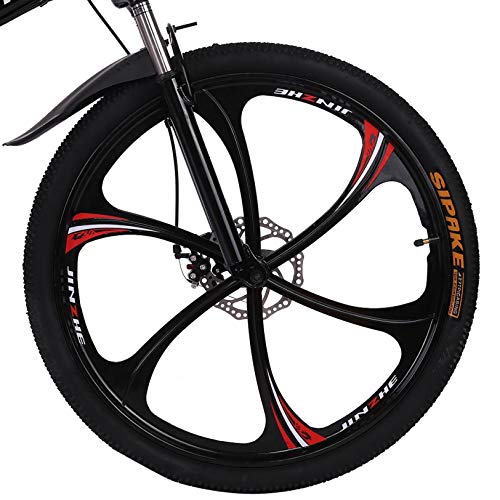 image for 【Shipping from US】 Beyoy Adult Mountain Bikes, High-Carbon Steel H