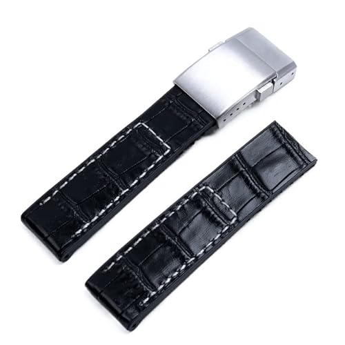 [KLVN] 22 ~[g 24 ~[g{̒|tbgU[ƃVRobNvohvohuCgOpXgbv NAVITIMER EAxW[xg(No buckle,22mm)